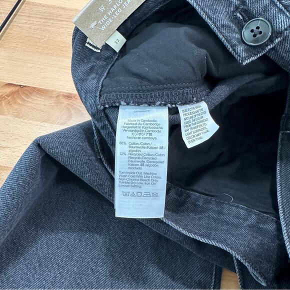 Madewell The Harlow Wide-Leg Jean Airy Denim Edition Hollenbeck Wash Size 32 - Picture 10 of 11